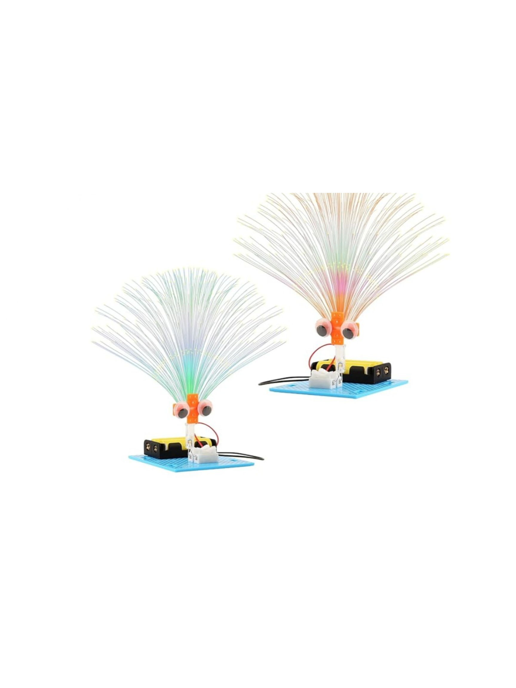 Set Of 10 Light Up Hair - Stem Project Kit