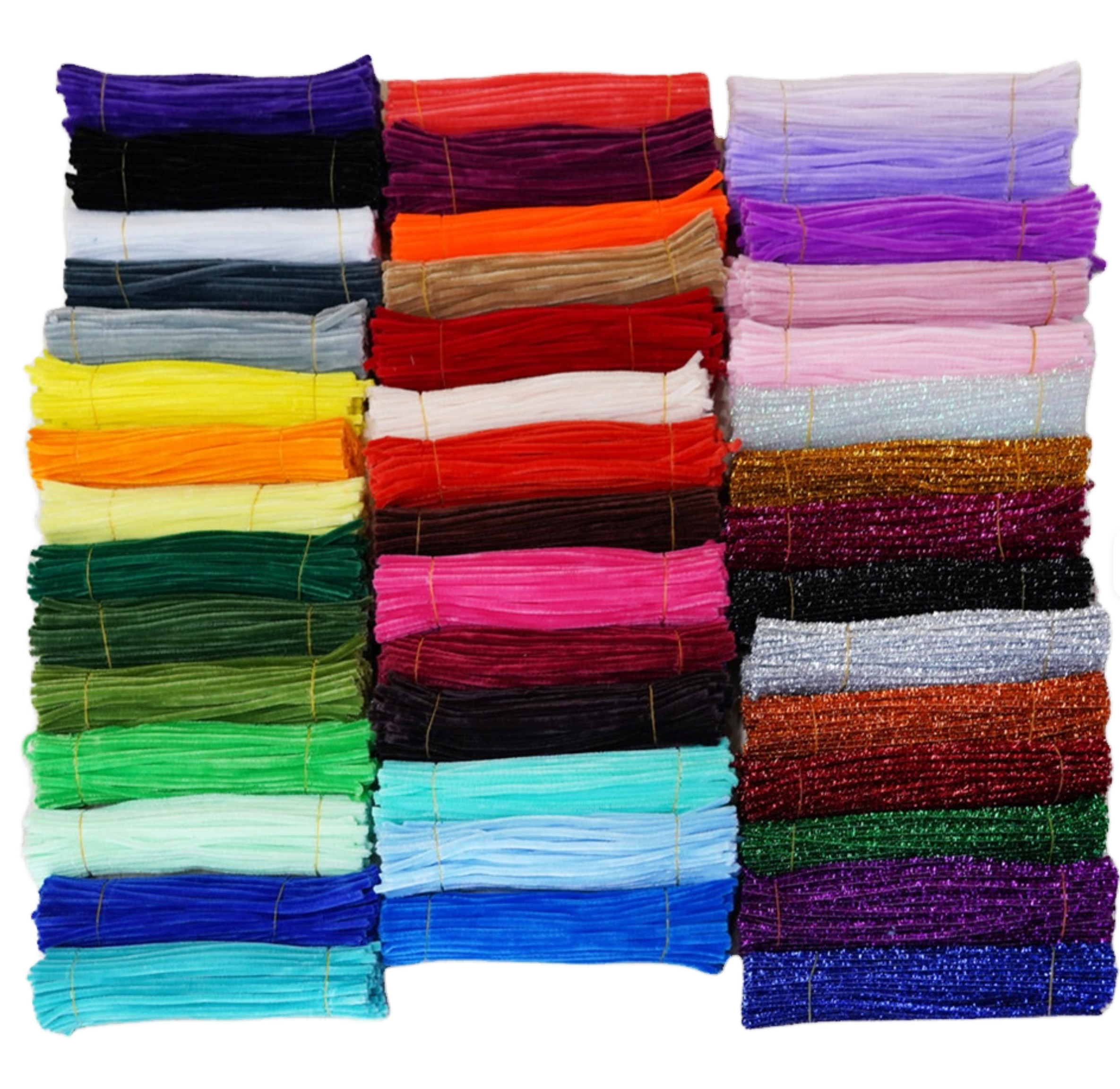 100 Pack Pipe Cleaners (Colors Vary)