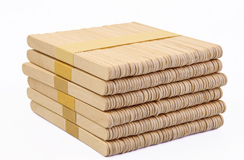 Wooden Popsicle Sticks - 100 Pack