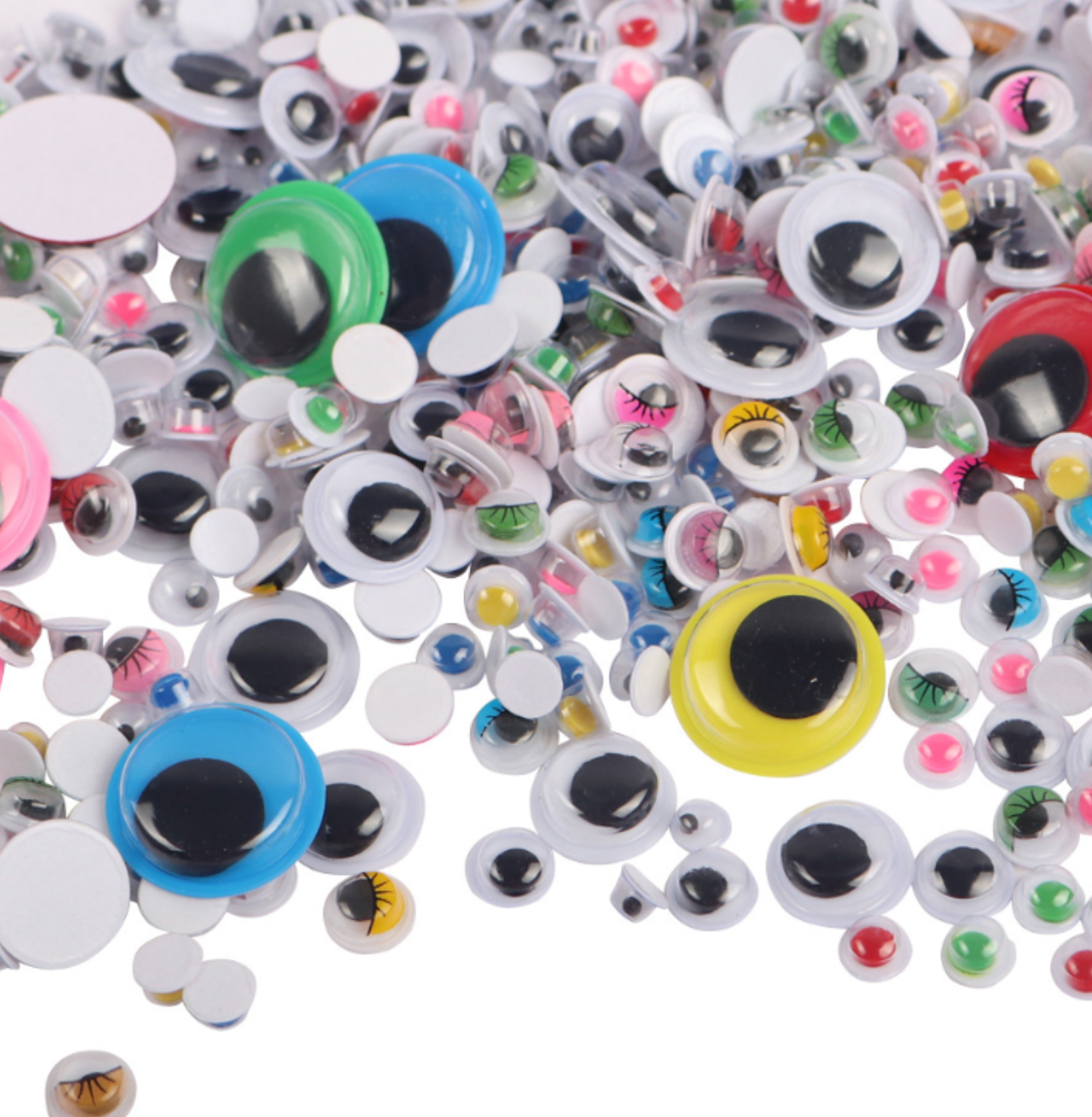 Googley Eyes - Container With 1680 - Various - Self Adhesive